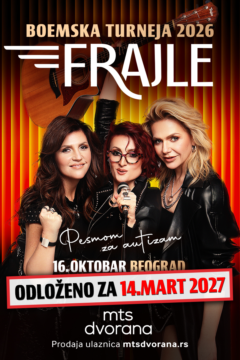 FRAJLE - Boemska turneja