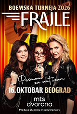 FRAJLE - Boemska turneja