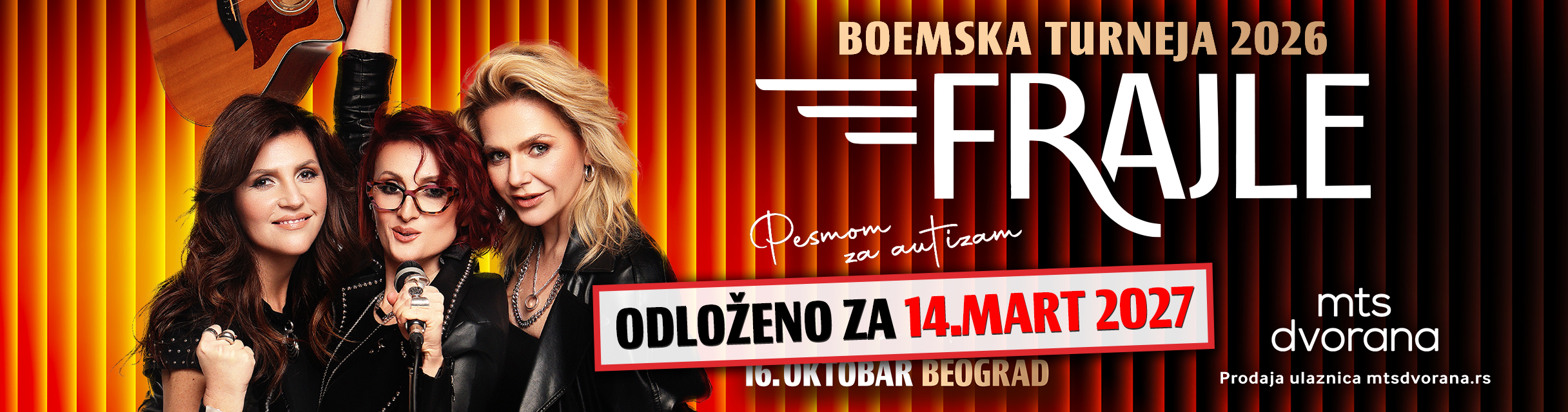 FRAJLE - Boemska turneja