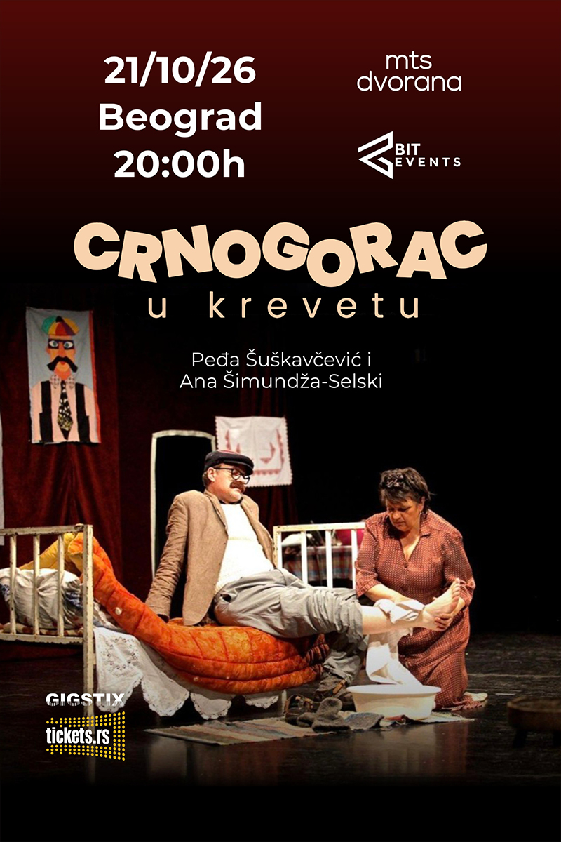 CRNOGORAC U KREVETU 