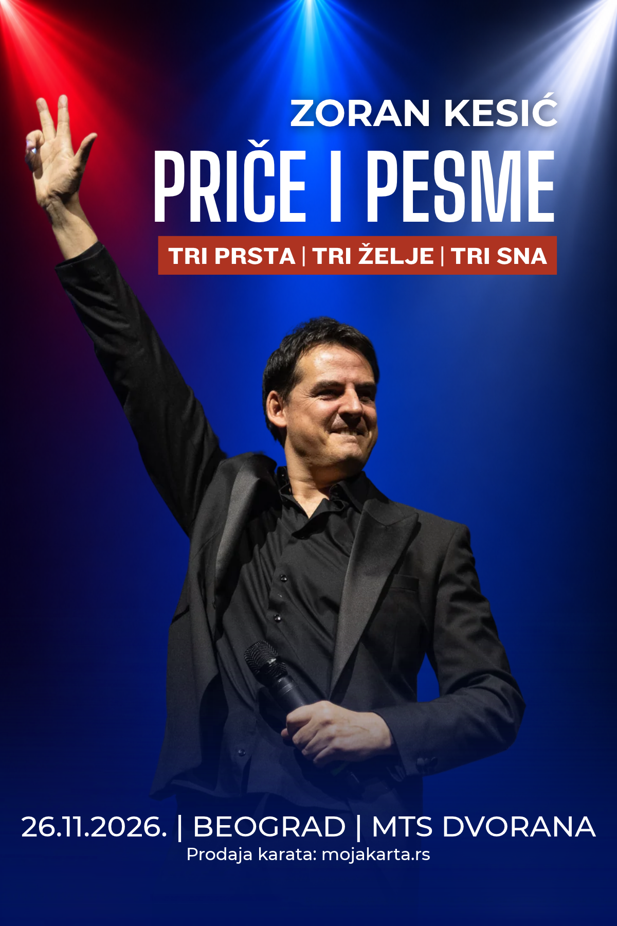 Zoran Kesić - Priče i pesme - Tri prsta, tri želje, tri sna