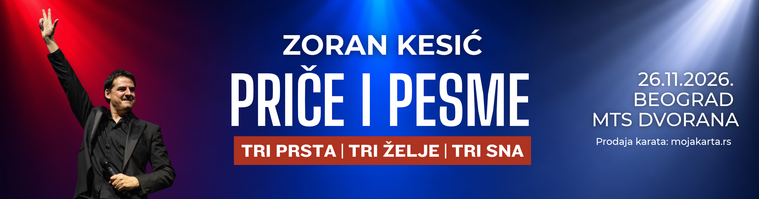 Zoran Kesić - Priče i pesme - Tri prsta, tri želje, tri sna